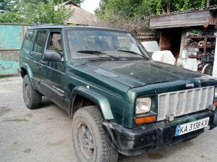 Джип Чероки 1999 в Броварах на Automoto.ua Зеленый Джип Чероки, объемом двигателя 2.5 л и пробегом 34 тыс. км за 4000 $, фото 1 на Automoto.ua