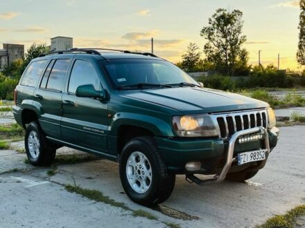 Джип Чероки 2000 в Синельниковом на Automoto.ua Зеленый Джип Чероки, объемом двигателя 3.2 л и пробегом 324 тыс. км за 3150 $, фото 1 на Automoto.ua