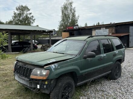 Зеленый Джип Чероки, объемом двигателя 4 л и пробегом 400 тыс. км за 1505 $, фото 1 на Automoto.ua