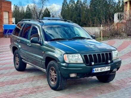 Зеленый Джип Чероки, объемом двигателя 3.2 л и пробегом 327 тыс. км за 4500 $, фото 1 на Automoto.ua