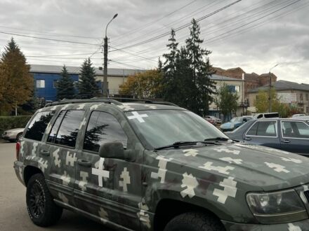 Зеленый Джип Чероки, объемом двигателя 2.7 л и пробегом 370 тыс. км за 5700 $, фото 1 на Automoto.ua