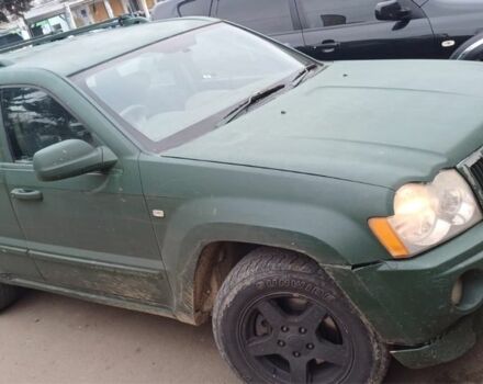 Зеленый Джип Чероки, объемом двигателя 3 л и пробегом 200 тыс. км за 2800 $, фото 1 на Automoto.ua