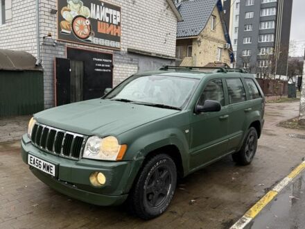 Зеленый Джип Чероки, объемом двигателя 3 л и пробегом 220 тыс. км за 5000 $, фото 1 на Automoto.ua