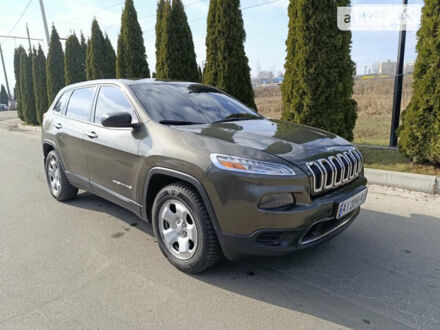 Зелений Джип Cherokee, об'ємом двигуна 2.4 л та пробігом 150 тис. км за 13500 $, фото 1 на Automoto.ua