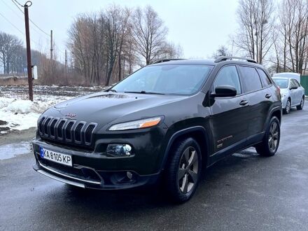 Зелений Джип Cherokee, об'ємом двигуна 2.4 л та пробігом 200 тис. км за 13000 $, фото 1 на Automoto.ua