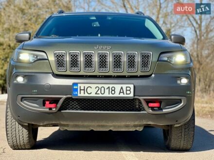 Зеленый Джип Чероки, объемом двигателя 3.2 л и пробегом 95 тыс. км за 19999 $, фото 1 на Automoto.ua