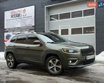 Зеленый Джип Чероки, объемом двигателя 3.24 л и пробегом 132 тыс. км за 18300 $, фото 1 на Automoto.ua