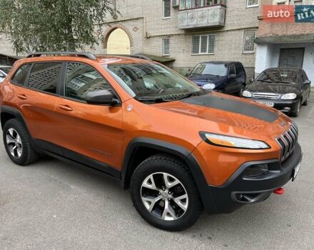 Оранжевый Джип Чероки, объемом двигателя 2.36 л и пробегом 230 тыс. км за 14300 $, фото 2 на Automoto.ua