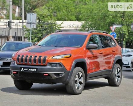 Помаранчевий Джип Cherokee, об'ємом двигуна 3.2 л та пробігом 195 тис. км за 18500 $, фото 2 на Automoto.ua