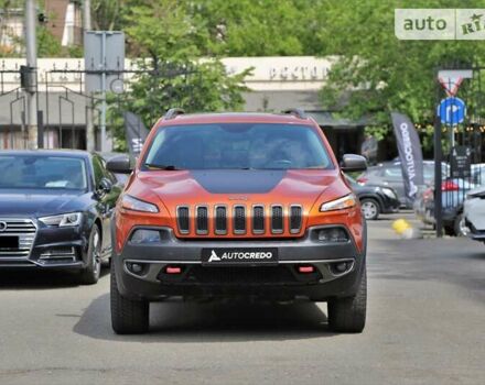 Помаранчевий Джип Cherokee, об'ємом двигуна 3.2 л та пробігом 195 тис. км за 18500 $, фото 1 на Automoto.ua