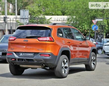 Помаранчевий Джип Cherokee, об'ємом двигуна 3.2 л та пробігом 195 тис. км за 18500 $, фото 6 на Automoto.ua