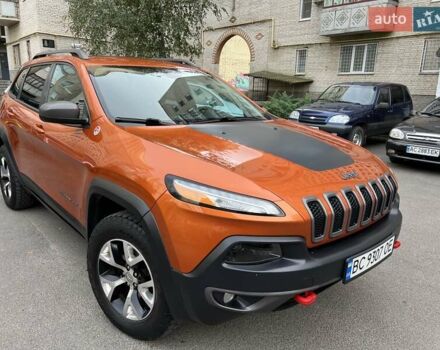 Оранжевый Джип Чероки, объемом двигателя 2.36 л и пробегом 232 тыс. км за 11999 $, фото 1 на Automoto.ua