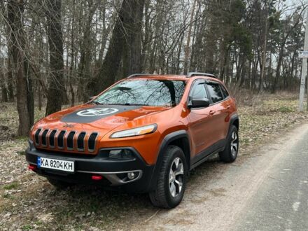 Помаранчевий Джип Cherokee, об'ємом двигуна 3.2 л та пробігом 175 тис. км за 14990 $, фото 1 на Automoto.ua