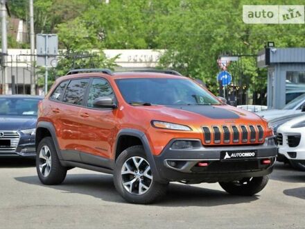 Помаранчевий Джип Cherokee, об'ємом двигуна 3.2 л та пробігом 195 тис. км за 18500 $, фото 1 на Automoto.ua