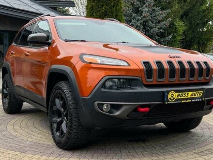 Помаранчевий Джип Cherokee, об'ємом двигуна 3.2 л та пробігом 224 тис. км за 15999 $, фото 1 на Automoto.ua