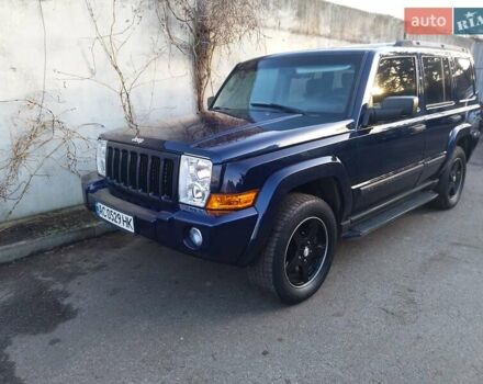 Синий Джип Коммандер, объемом двигателя 3.7 л и пробегом 285 тыс. км за 9600 $, фото 1 на Automoto.ua