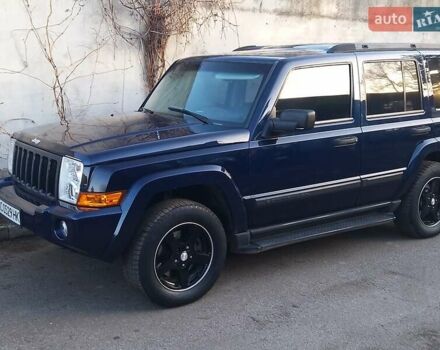 Синий Джип Коммандер, объемом двигателя 3.7 л и пробегом 285 тыс. км за 9600 $, фото 2 на Automoto.ua