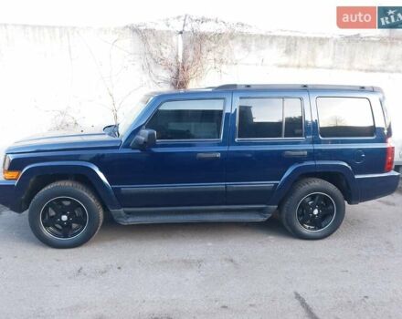 Синий Джип Коммандер, объемом двигателя 3.7 л и пробегом 285 тыс. км за 9600 $, фото 1 на Automoto.ua