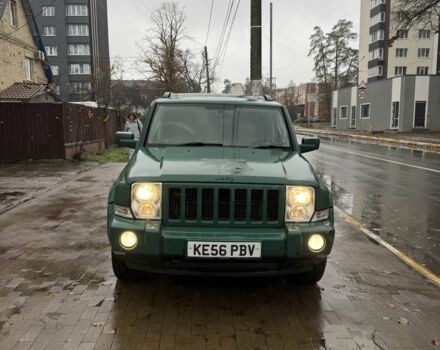 Зеленый Джип Коммандер, объемом двигателя 3 л и пробегом 230 тыс. км за 5500 $, фото 1 на Automoto.ua
