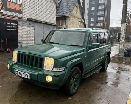 Зеленый Джип Коммандер, объемом двигателя 3 л и пробегом 230 тыс. км за 5500 $, фото 2 на Automoto.ua