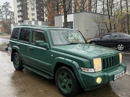 Зеленый Джип Коммандер, объемом двигателя 3 л и пробегом 230 тыс. км за 5500 $, фото 1 на Automoto.ua