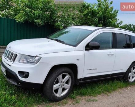 Белый Джип Компас, объемом двигателя 2.2 л и пробегом 142 тыс. км за 11300 $, фото 3 на Automoto.ua