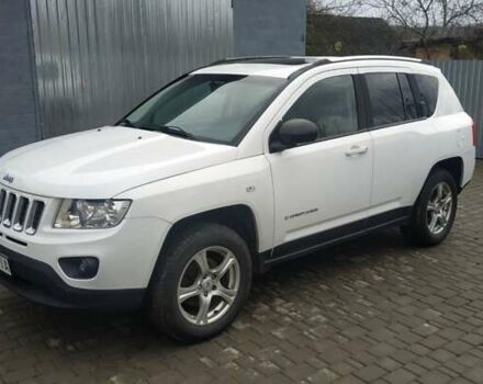Белый Джип Компас, объемом двигателя 2.14 л и пробегом 320 тыс. км за 7600 $, фото 1 на Automoto.ua