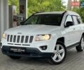 Белый Джип Компас, объемом двигателя 2 л и пробегом 69 тыс. км за 12999 $, фото 1 на Automoto.ua