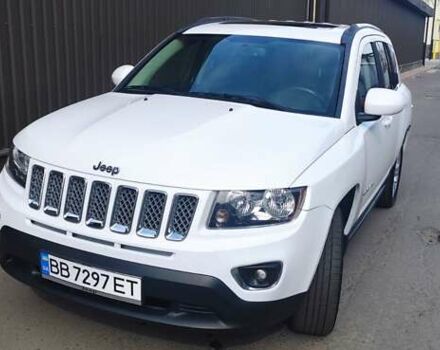 Білий Джип Compass, об'ємом двигуна 2 л та пробігом 99 тис. км за 11499 $, фото 1 на Automoto.ua