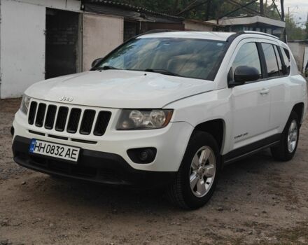 Білий Джип Compass, об'ємом двигуна 2 л та пробігом 217 тис. км за 8700 $, фото 1 на Automoto.ua