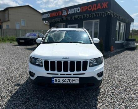 Белый Джип Компас, объемом двигателя 2.4 л и пробегом 127 тыс. км за 10900 $, фото 1 на Automoto.ua
