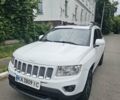 Белый Джип Компас, объемом двигателя 2 л и пробегом 164 тыс. км за 10800 $, фото 1 на Automoto.ua