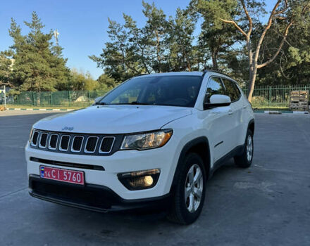 Белый Джип Компас, объемом двигателя 2.4 л и пробегом 60 тыс. км за 13999 $, фото 1 на Automoto.ua