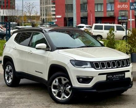 Белый Джип Компас, объемом двигателя 2.4 л и пробегом 71 тыс. км за 16900 $, фото 1 на Automoto.ua