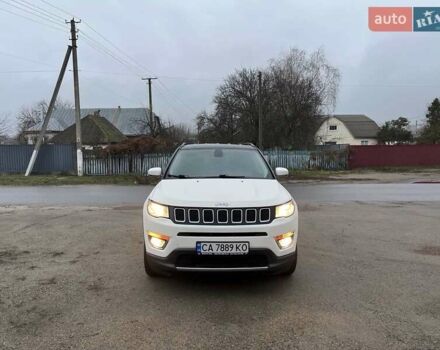 Белый Джип Компас, объемом двигателя 2.4 л и пробегом 155 тыс. км за 14600 $, фото 1 на Automoto.ua