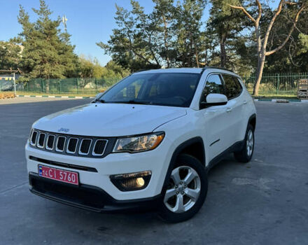 Белый Джип Компас, объемом двигателя 2.4 л и пробегом 60 тыс. км за 13999 $, фото 2 на Automoto.ua