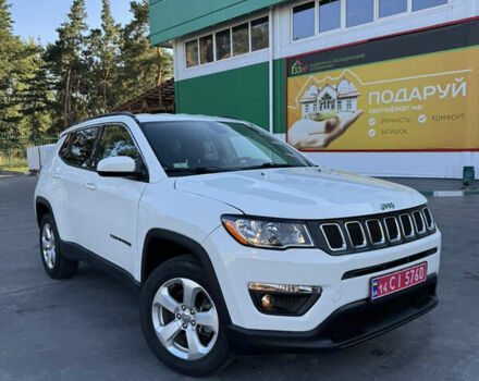 Белый Джип Компас, объемом двигателя 2.4 л и пробегом 60 тыс. км за 13999 $, фото 3 на Automoto.ua