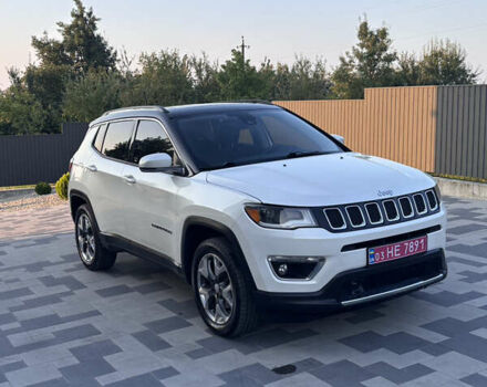 Белый Джип Компас, объемом двигателя 2.36 л и пробегом 155 тыс. км за 16900 $, фото 1 на Automoto.ua