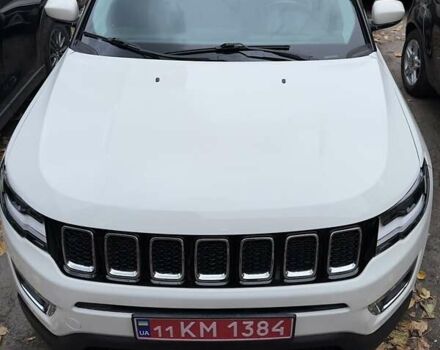 Джип Компас 2018 в Днепре (Днепропетровске) на Automoto.ua Белый Джип Компас, объемом двигателя 2.36 л и пробегом 112 тыс. км за 16300 $, фото 1 на Automoto.ua