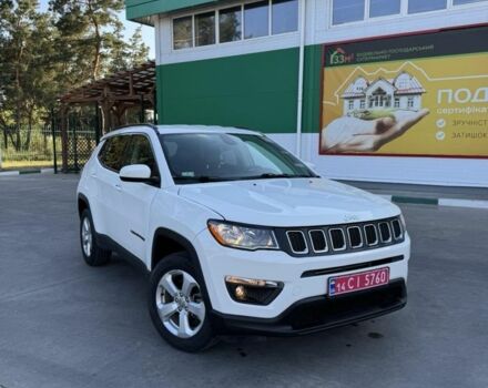 Білий Джип Compass, об'ємом двигуна 2.4 л та пробігом 60 тис. км за 13750 $, фото 1 на Automoto.ua