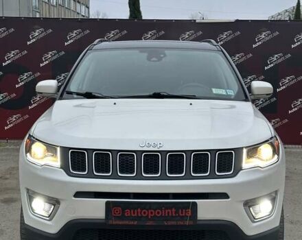 Белый Джип Компас, объемом двигателя 2.4 л и пробегом 101 тыс. км за 16800 $, фото 1 на Automoto.ua
