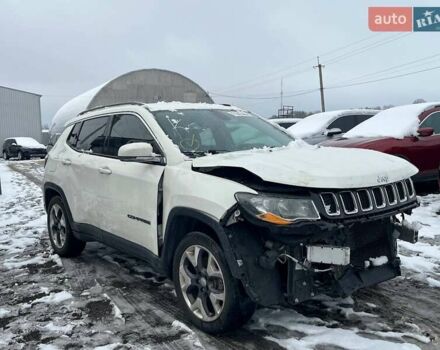 Белый Джип Компас, объемом двигателя 2.4 л и пробегом 227 тыс. км за 8200 $, фото 1 на Automoto.ua