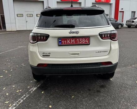 Джип Компас 2018 в Днепре (Днепропетровске) на Automoto.ua Белый Джип Компас, объемом двигателя 2.36 л и пробегом 112 тыс. км за 16300 $, фото 6 на Automoto.ua
