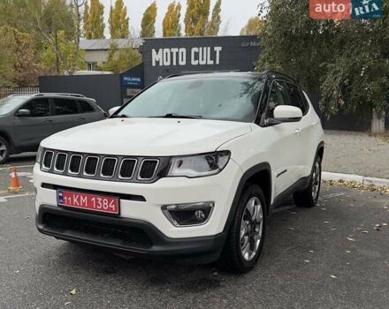 Джип Компас 2018 в Днепре (Днепропетровске) на Automoto.ua Белый Джип Компас, объемом двигателя 2.36 л и пробегом 112 тыс. км за 16300 $, фото 7 на Automoto.ua