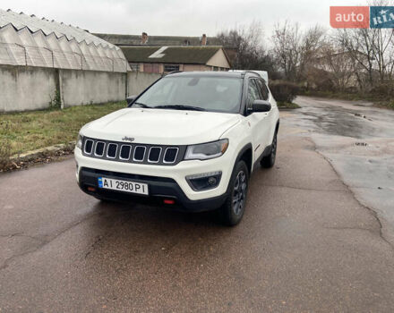 Белый Джип Компас, объемом двигателя 2.36 л и пробегом 102 тыс. км за 13300 $, фото 1 на Automoto.ua