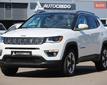Джип Компас 2019 в Киеве на Automoto.ua Белый Джип Компас, объемом двигателя 2.36 л и пробегом 15 тыс. км за 21000 $, фото 2 на Automoto.ua