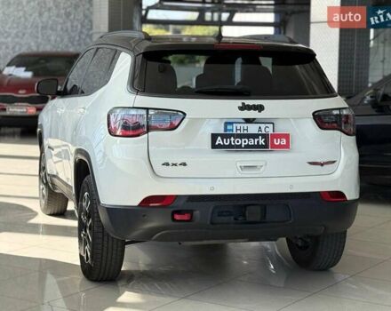 Джип Компас 2019 в Одессе на Automoto.ua Белый Джип Компас, объемом двигателя 2.4 л и пробегом 96 тыс. км за 19490 $, фото 9 на Automoto.ua