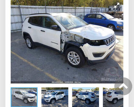 Белый Джип Компас, объемом двигателя 2.36 л и пробегом 172 тыс. км за 13800 $, фото 6 на Automoto.ua