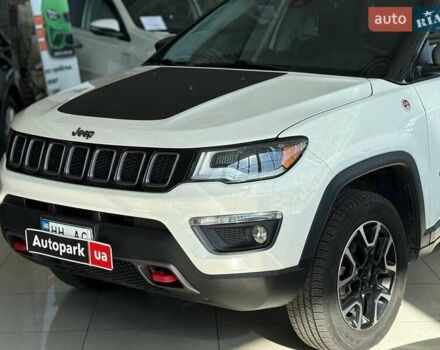 Джип Компас 2019 в Одессе на Automoto.ua Белый Джип Компас, объемом двигателя 2.4 л и пробегом 96 тыс. км за 19490 $, фото 3 на Automoto.ua