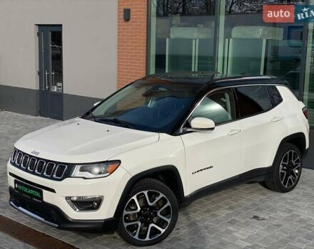 Белый Джип Компас, объемом двигателя 2.36 л и пробегом 108 тыс. км за 15490 $, фото 1 на Automoto.ua